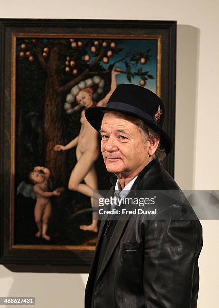 Bill Murray attends a photocall for "The Monuments Men" at The National Gallery on February 11, 2014 in London, England.