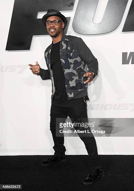 Comedian LaVar Walker arrives for the Premiere Of Universal Pictures' "Furious 7" held at TCL Chinese Theatre on April 1, 2015 in Hollywood,...