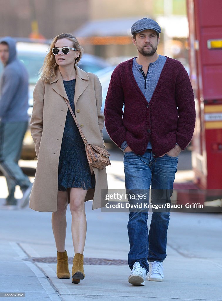 Celebrity Sightings In New York - April 04, 2015