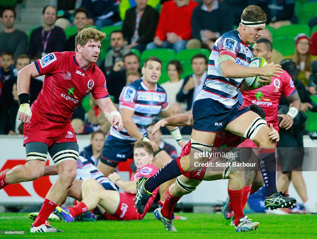 Super Rugby Rd 8 - Rebels v Reds