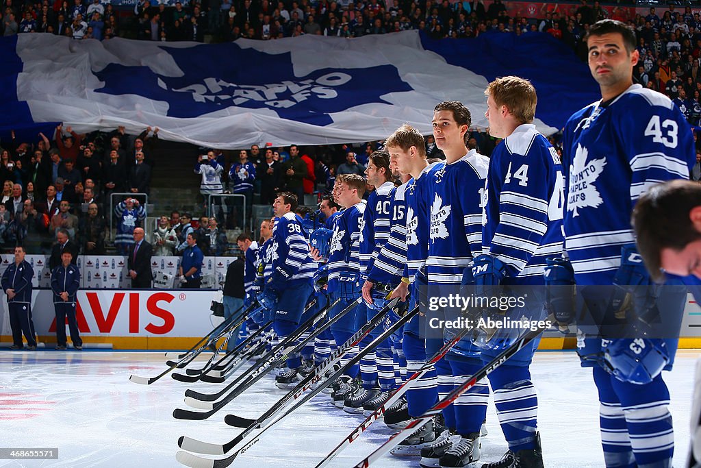 Vancouver Canucks v Toronto Maple Leafs