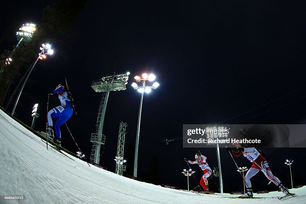 Biathlon - Winter Olympics Day 4