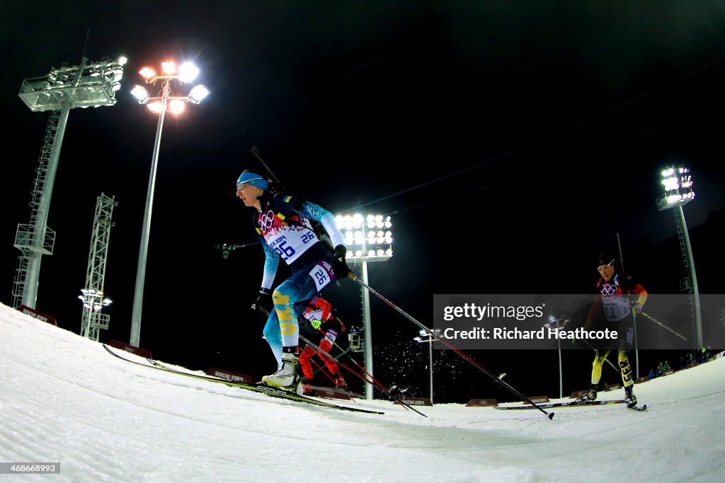 Biathlon - Winter Olympics Day 4