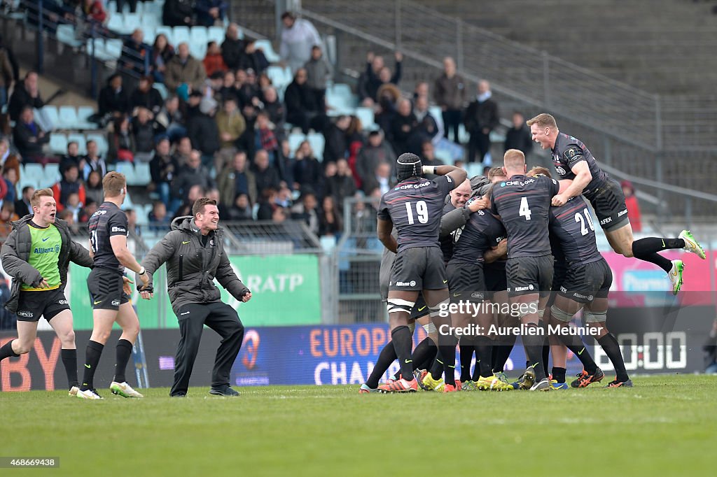 Racing Metro 92 v Saracens - European Rugby Champions Cup Quarter Final