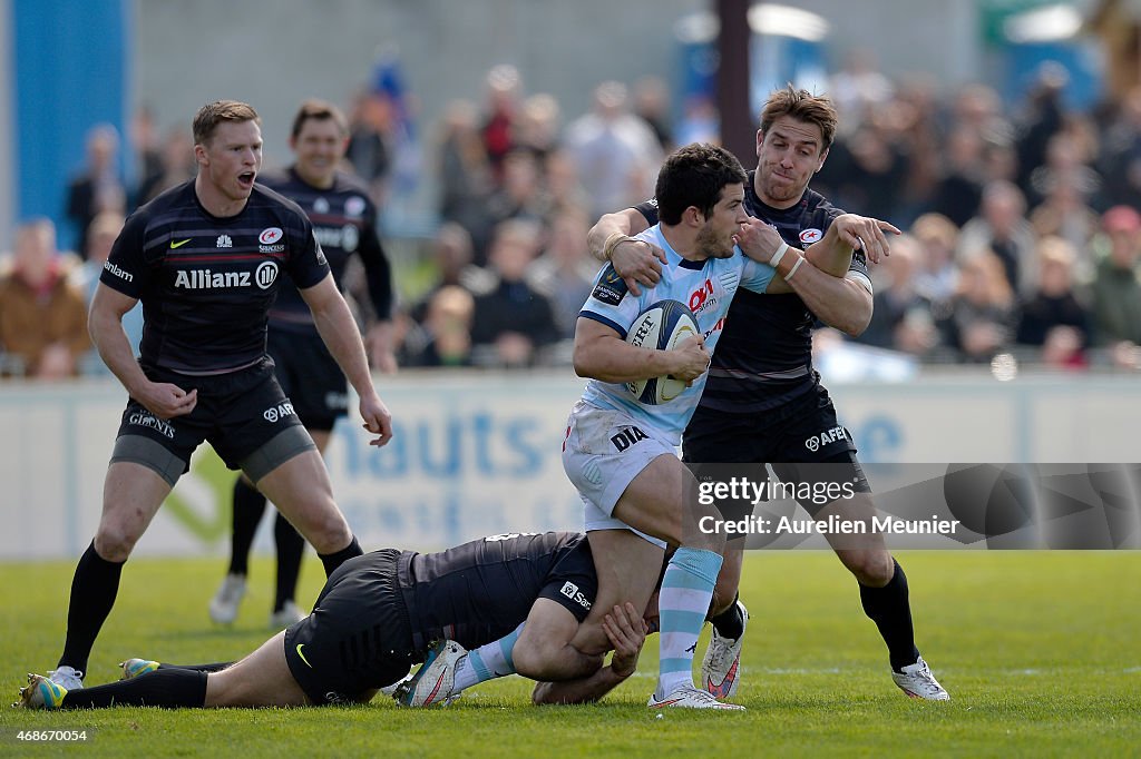 Racing Metro 92 v Saracens - European Rugby Champions Cup Quarter Final