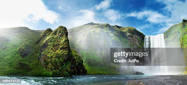 iceland - iceland nature stock pictures, royalty-free photos & images