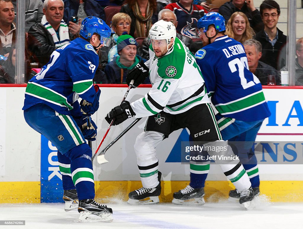 Dallas Stars v Vancouver Canucks