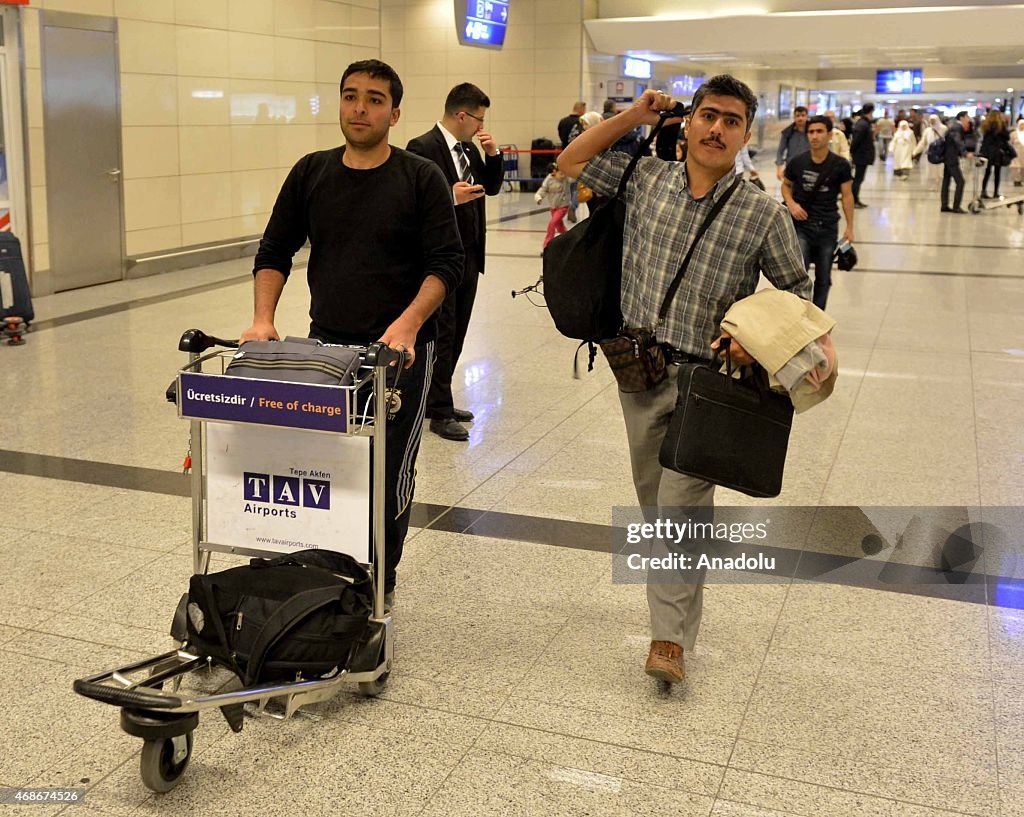 Turkish citizens evacuated from Yemen