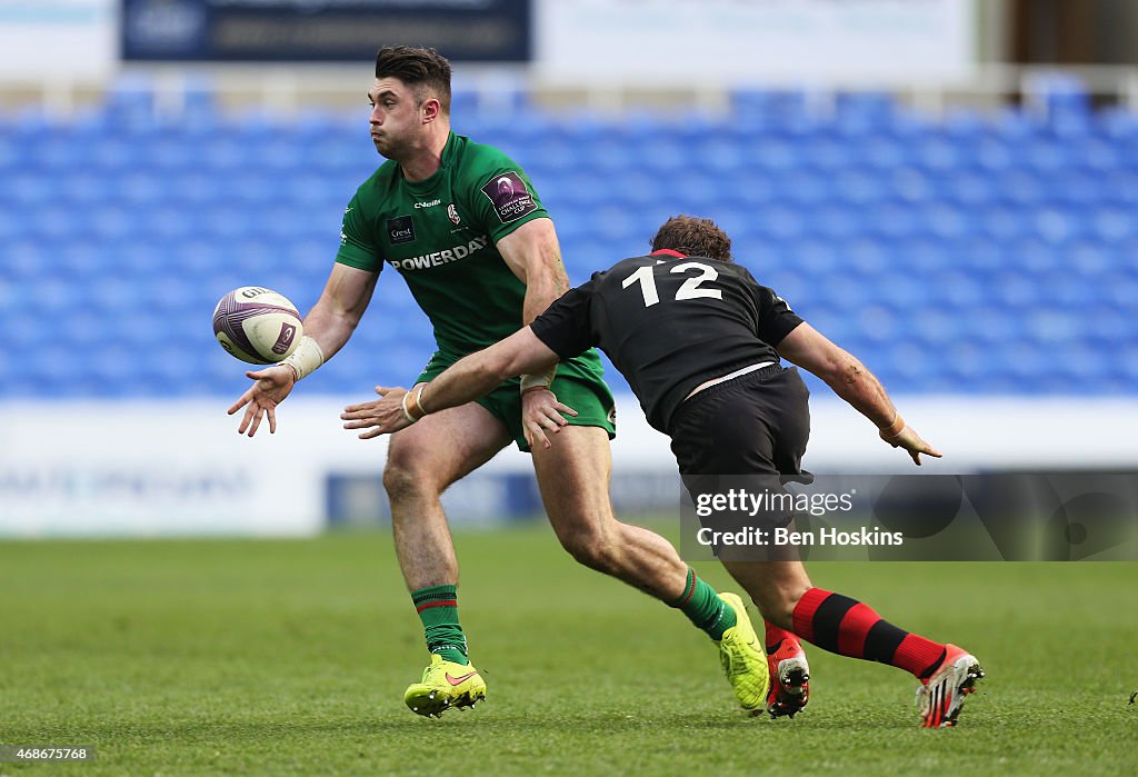 London Irish v Edinburgh Rugby - European Rugby Challenge Cup: Quarter Final