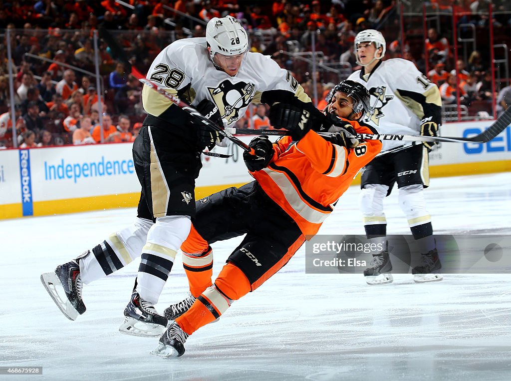 Pittsburgh Penguins v Philadelphia Flyers