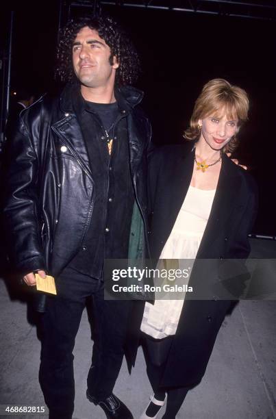 Actress Rosanna Arquette and husband John Sidel attend Richard Tyler's First Collection for Anne Klein Fashion Show and Screening of Johnny Depp's...