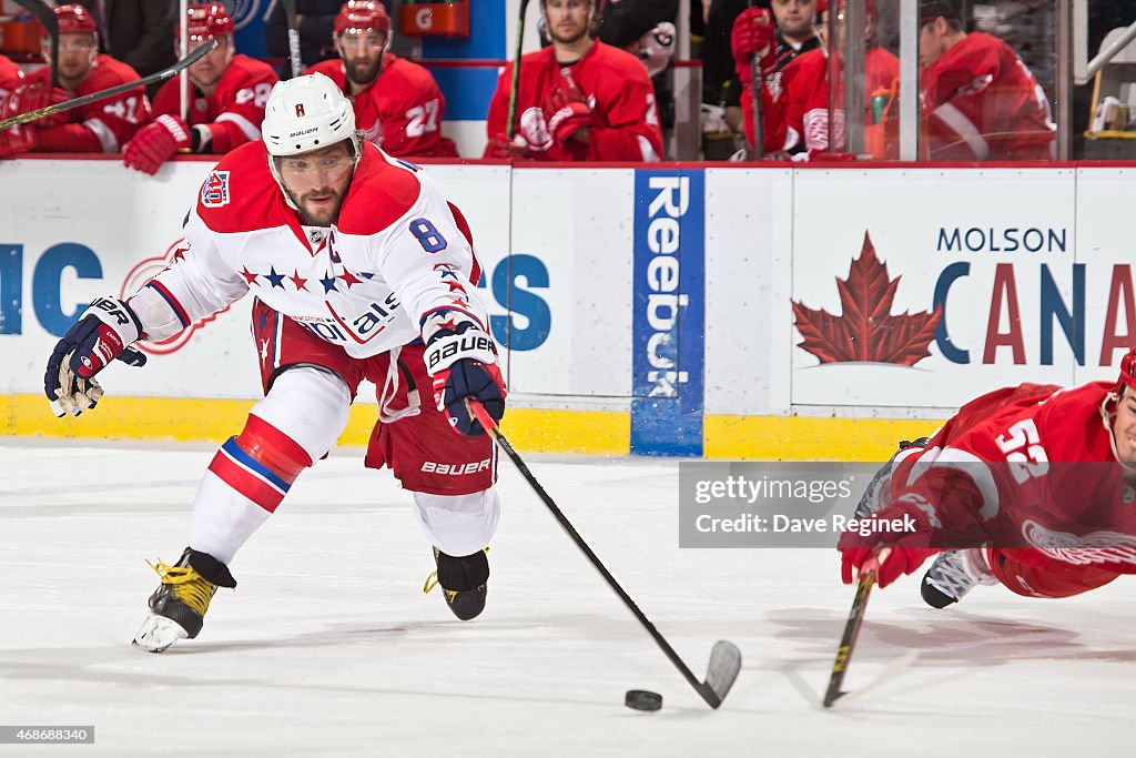 Washington Capitals v Detroit Red Wings