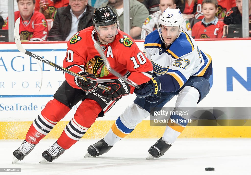 St Louis Blues v Chicago Blackhawks