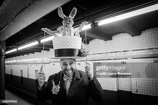 Parade participants during the annual New York City Easter Parade on April 5, 2015 in New York City.