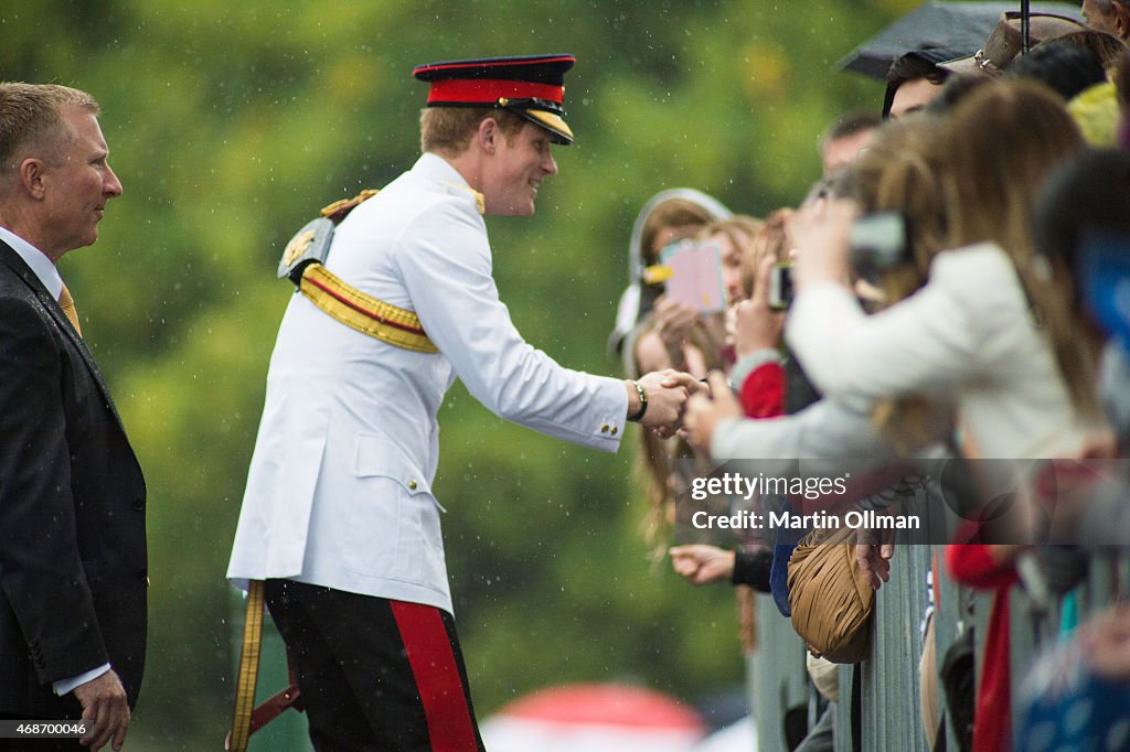 Prince Harry Arrives In Australia Ahead Of His Military Secondment With Australian Defence Force