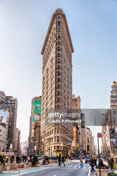 flatiron building - new york - flatiron building stock pictures, royalty-free photos & images