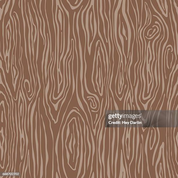 woodgrain seamless pattern - wood grain stock illustrations