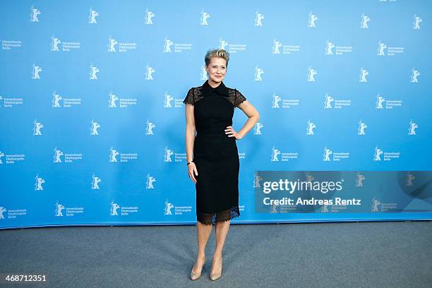 Actress Trine Dyrholm attends the 'Someone You Love' photocall during 64th Berlinale International Film Festival at Grand Hyatt Hotel on February 11,...