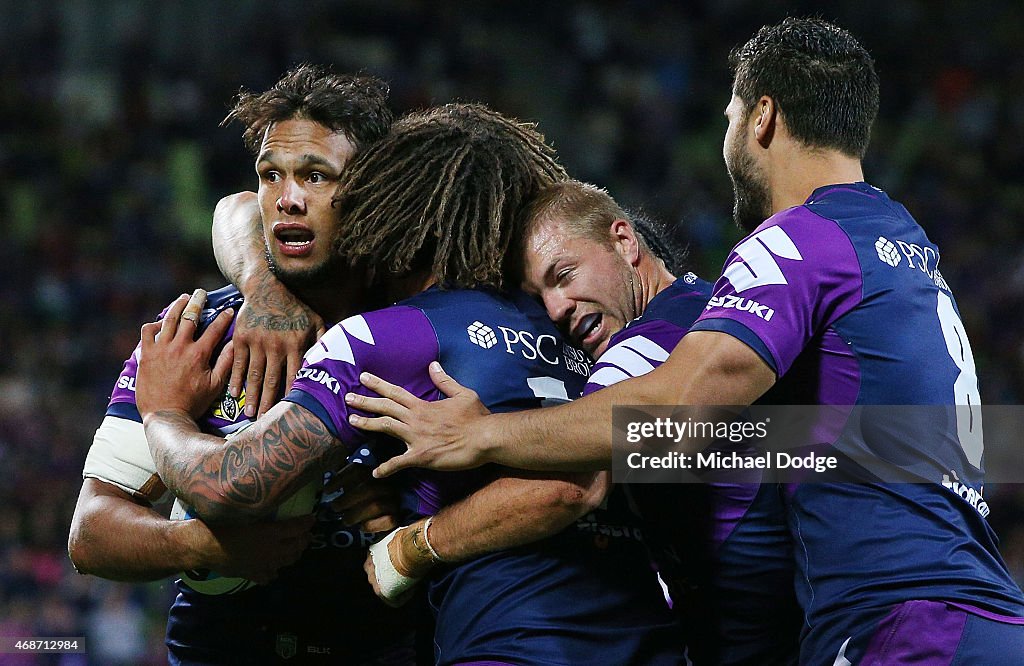 NRL Rd 5 - Storm v Warriors