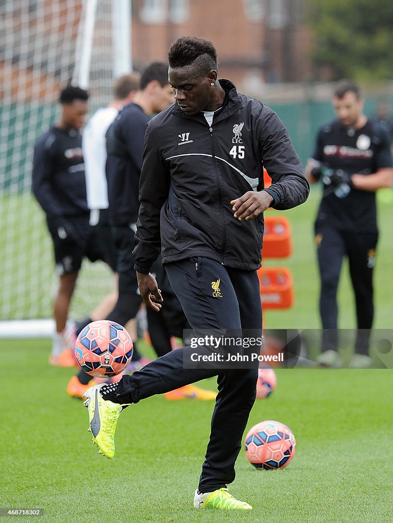 Liverpool FC Training Session