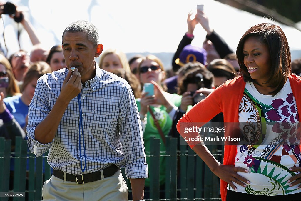 White House Hosts Annual Easter Egg Roll On The South Lawn