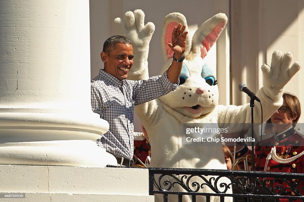 White House Hosts Annual Easter Egg Roll On The South Lawn