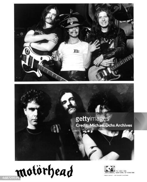 Band Motorhead poses circa 1993.