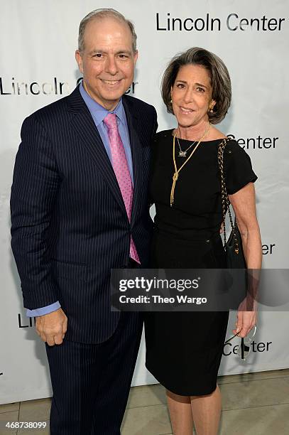 President of Lincoln Center, Jed Bernstein attends the Great American Songbook event honoring Bryan Lourd at Alice Tully Hall on February 10, 2014 in...