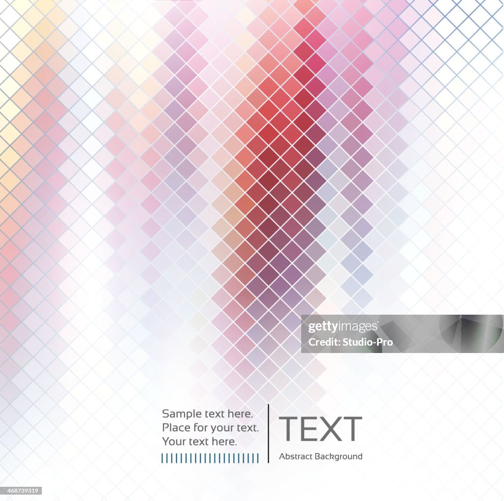 Fundo abstrato mosaico