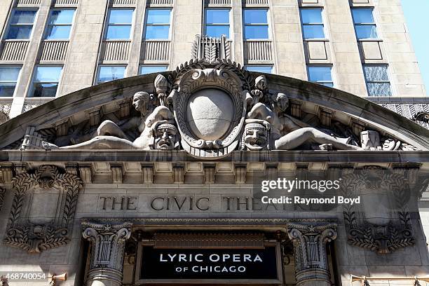 Lyric Opera's Civic Opera House on April 4, 2015 in Chicago, Illinois.