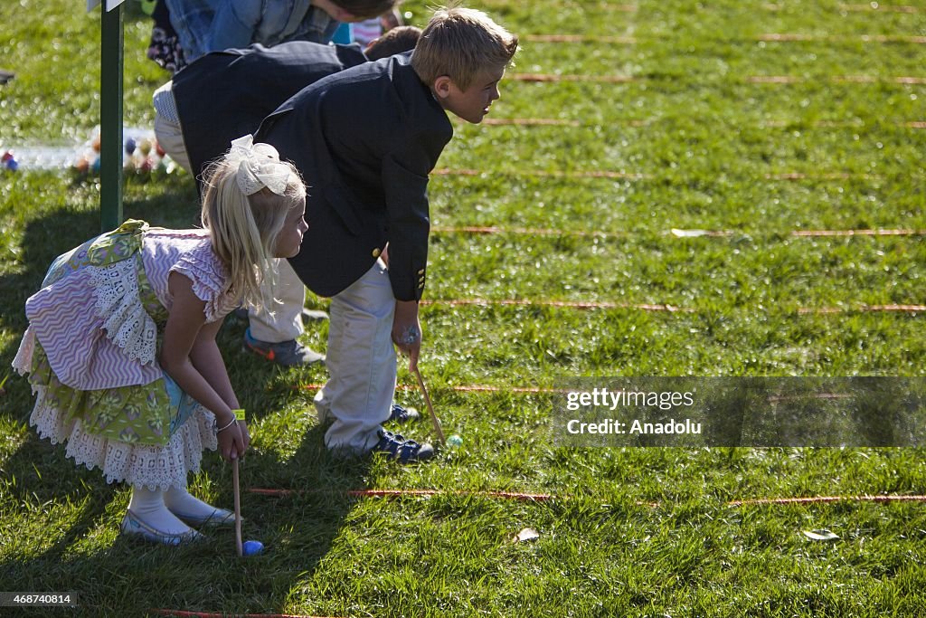 Obama in White House Easter Egg Roll