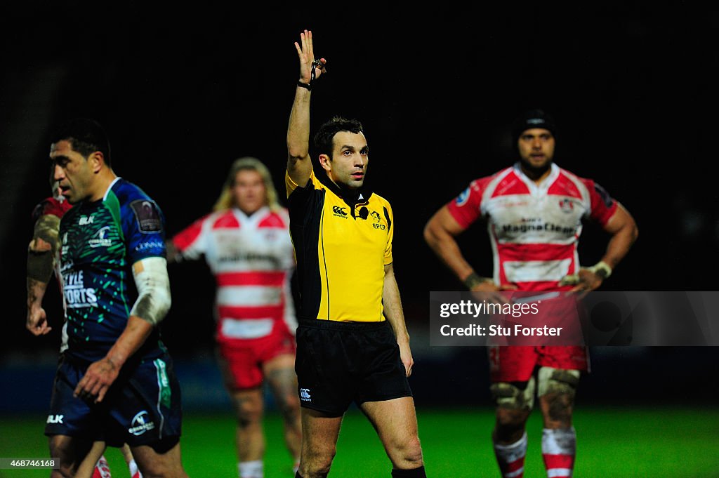 Gloucester Rugby v Connacht Rugby - European Rugby Challenge Cup: Quarter Final