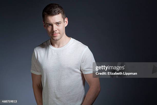 Actor Brian J Smith is photographed for New York Post on November 12, 2013 in New York City.