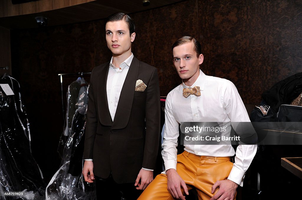 Malan Breton - Backstage - Mercedes-Benz Fashion Week Fall 2014