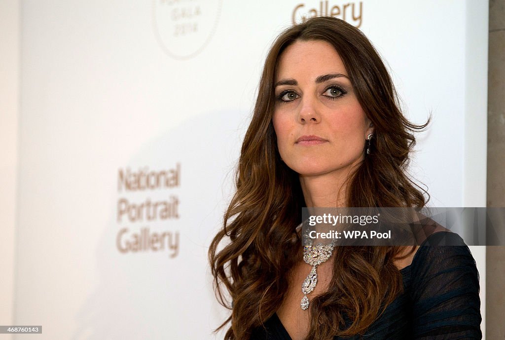 The Duchess Of Cambridge Attends The Portrait Gala 2014: Collecting To Inspire