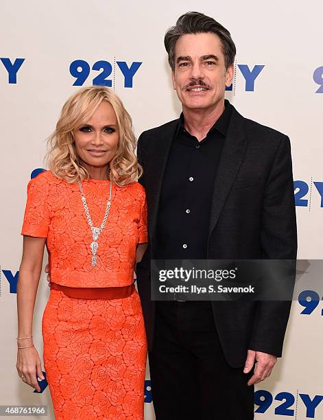 Kristin Chenoweth and Peter Gallagher attend 92nd Street Y Presents: Back On Broadway: Kristin Chenoweth And Peter Gallagher at 92nd Street Y on...