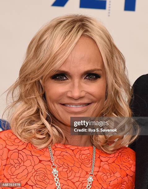 Actress Kristin Chenoweth attends 92nd Street Y Presents: Back On Broadway: Kristin Chenoweth And Peter Gallagher at 92nd Street Y on April 6, 2015...