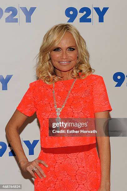 Kristin Chenoweth attends 92nd Street Y Presents: Back on Broadway: Kristin Chenoweth And Peter Gallagher at 92nd Street Y on April 6, 2015 in New...