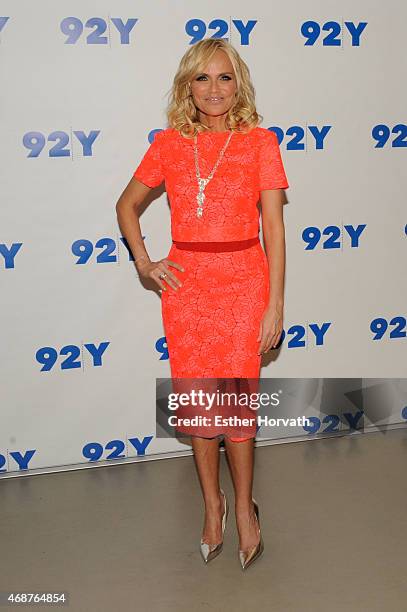 Kristin Chenoweth attends 92nd Street Y Presents: Back on Broadway: Kristin Chenoweth And Peter Gallagher at 92nd Street Y on April 6, 2015 in New...