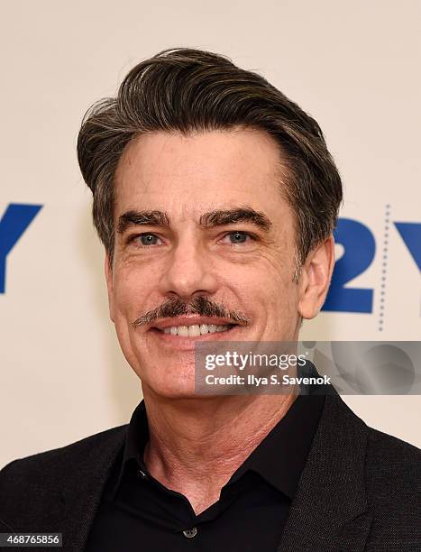 Actor Peter Gallagher attends 92nd Street Y Presents: Back On Broadway: Kristin Chenoweth And Peter Gallagher at 92nd Street Y on April 6, 2015 in...