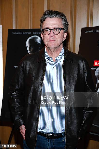 Kurt Andersen attends "Ex Machina" New York Premiere at Crosby Street Hotel on April 6, 2015 in New York City.