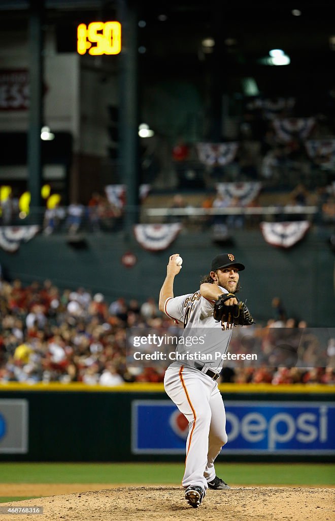 San Francisco Giants v Arizona Diamondbacks