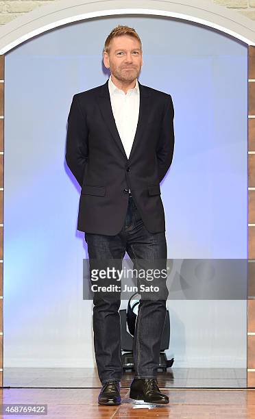 Director Kenneth Branagh attends the press conference for "Cinderella" at The Ritz Carlton Tokyo on April 7, 2015 in Tokyo, Japan.