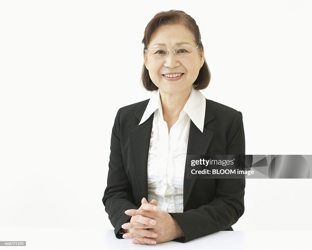 Happy Senior Businesswoman