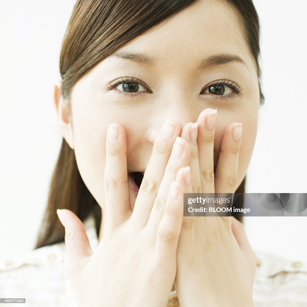Surprised Young Woman
