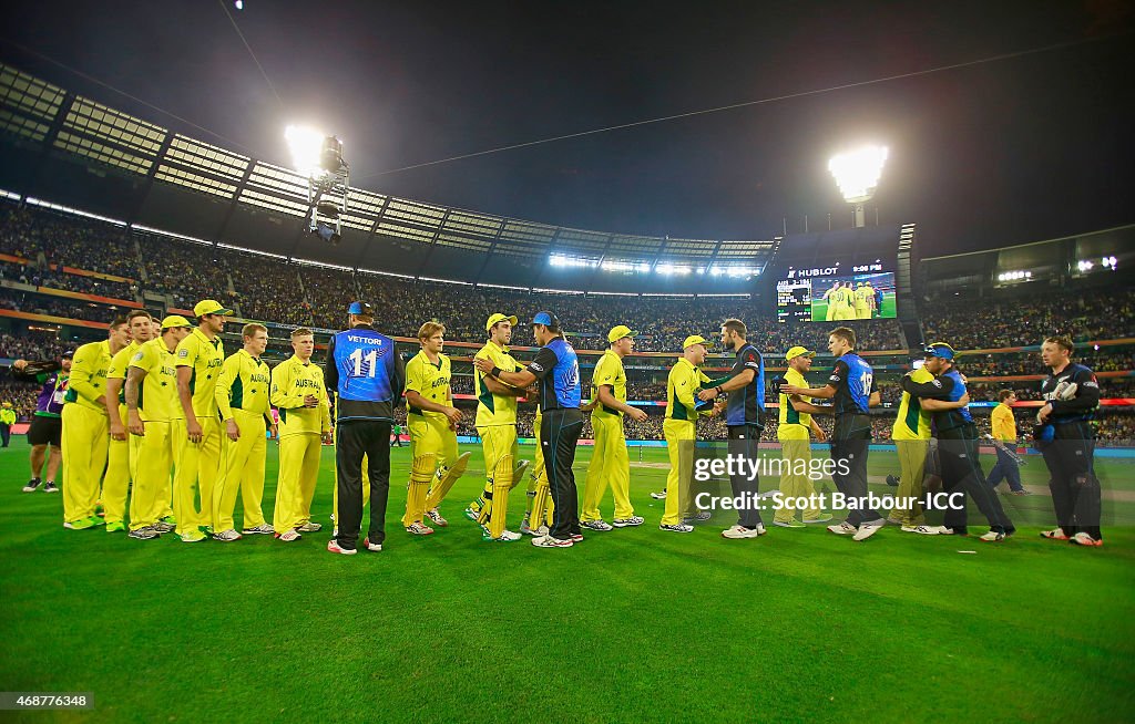 Australia v New Zealand - 2015 ICC Cricket World Cup: Final