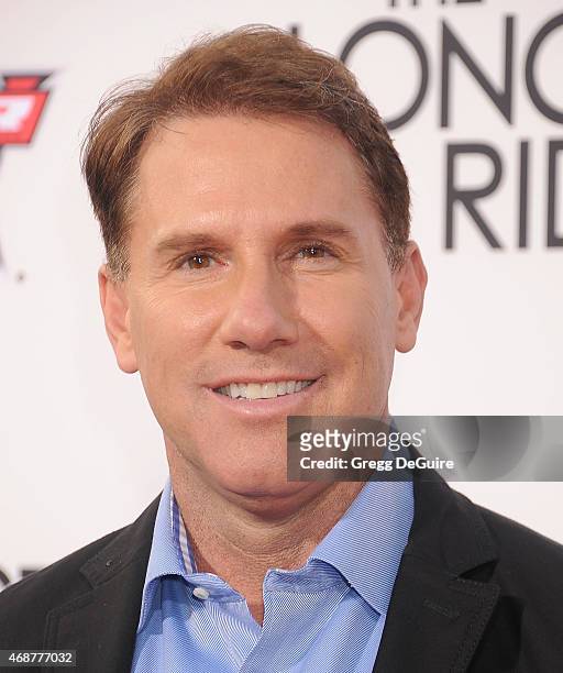 Author/producer Nicholas Sparks arrives at the Los Angeles premiere of "The Longest Ride" at TCL Chinese Theatre IMAX on April 6, 2015 in Hollywood,...