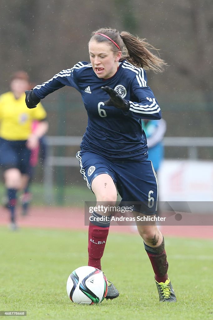 U19 Women's Germany v U19 Women's Scotland - UEFA Under19 Women's Elite Round
