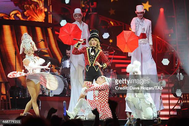 Seven-time Grammy winner Taylor Swift concluded the European leg of her RED tour with her 5th sold-out show at London's O2 Arena, playing to a...