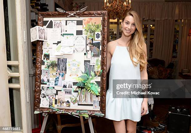 Whitney Port attends Wedding Paper Divas Presents "Whitney Port's Love Story" at Mari Vanna Los Angeles on February 11, 2014 in West Hollywood,...